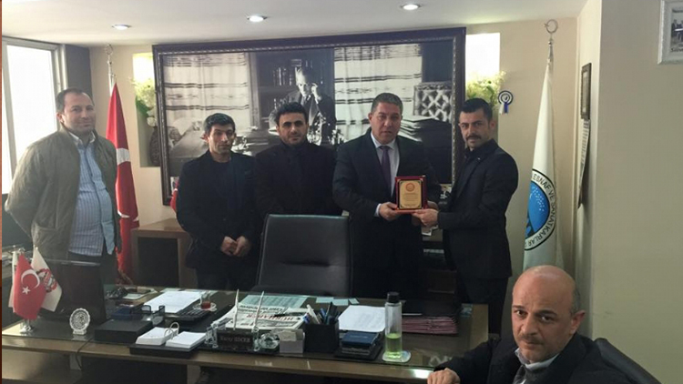 Ekmek Üreticileri Federasyonu Silivri Bölge Temsilcilerinden Odamıza Ziyaret