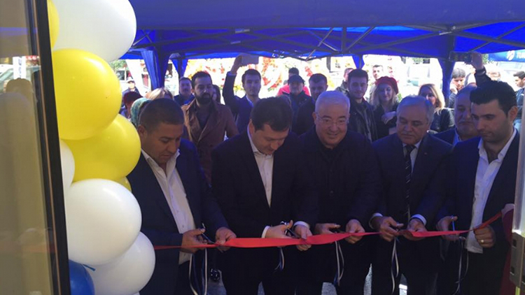 İstesob Başkanı Faik Yılmaz İle Beraber Esnafımız Emrah Türkenin Açılışını Gerçekleştirdik.