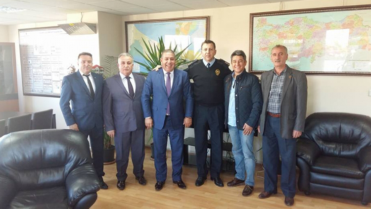 Silivri İlçe Emniyet Amiri Hakan Er e Makamında Ziyarette Bulunduk.