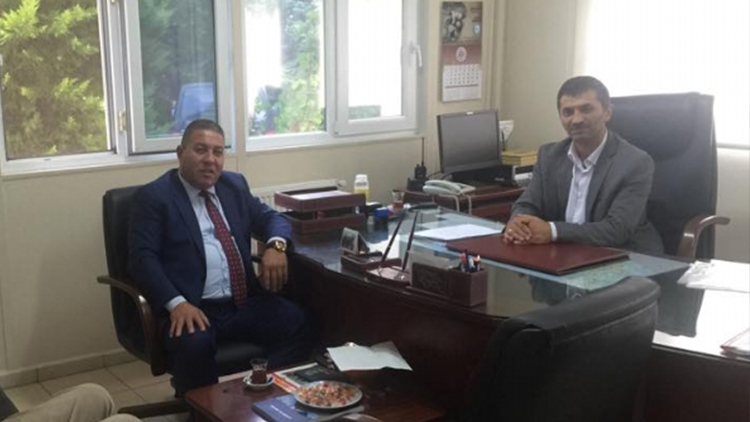 Silivri Mezarlıklar Müdürü Yavuz Çaylağı Makamında Ziyaret Ettik
