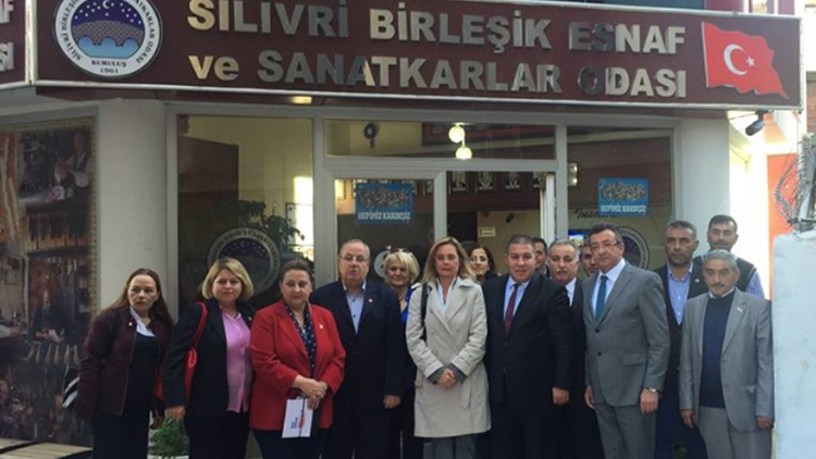 Chp 3 Milletvekili Adayımız Engin Altay Başkanımızı Makamında Ziyarette Bulundu..
