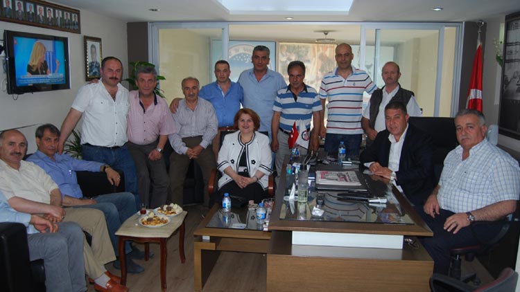 Rizeliler Derneğinin Başkanımıza Ziyareti